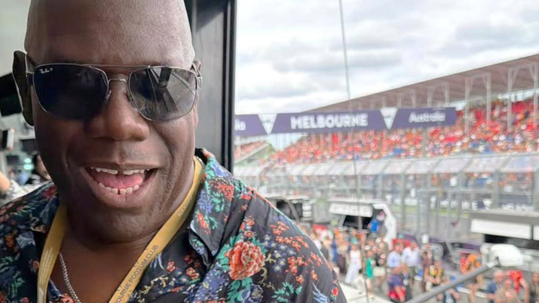 Carl Cox and Melbourne F1 at full volume